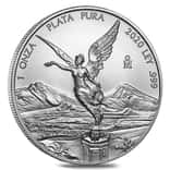 2020 1 oz Mexican Silver Libertad Coin .999 Fine BU