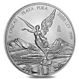 2020 5 oz Mexican Silver Libertad Coin .999 Fine BU