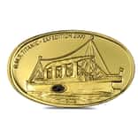 2005 1/25 oz Liberia $25 Titanic Expedition Proof Gold Coin .9999 Fine