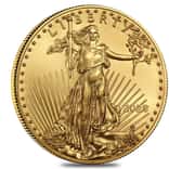 2020 1/10 oz Gold American Eagle $5 Coin BU