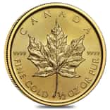2020 1/2 oz Canadian Gold Maple Leaf $20 Coin .9999 Fine BU (Sealed)