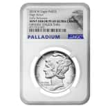 2018-W 1 oz Proof Palladium American Eagle NGC PF 69 ER Mint Error