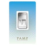10 gram PAMP Suisse Silver Bar - Am Yisrael Chai (in Assay) .999 Fine