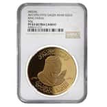 1975 Saudi Arabia King Faisal Gold Proof Medal NGC PF 63 UCAM