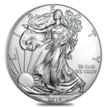 2018 1 oz Silver American Eagle $1 Coin BU