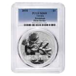2018 1 oz Tuvalu Iron Man Marvel Series Silver PCGS MS 69 FS