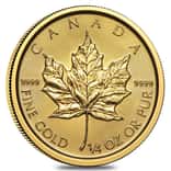 2019 1/4 oz Canadian Gold Maple Leaf $10 Coin .9999 Fine BU (Sealed)