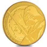 2018 1 oz Niue Gold $250 Star Wars Darth Vader BU In Cap