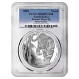 2018 1 oz South Korea Silver Tiger PCGS PF 69 First Strike