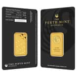 20 Gram Perth Mint Gold Bar .9999 Fine (in Assay)