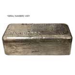 101.32 oz Silver State Bullion Poured Silver Bar .999+ Fine