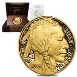 2008 W 1 oz $50 Proof Gold American Buffalo (w/Box & COA)