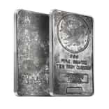 10 oz Sunshine Mint Silver Vintage Bar .999 Fine