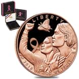 2018 W Breast Cancer Awareness $5 Proof Gold Commemorative (w/Box & COA)