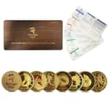 2000 2.58 oz Australian $100 Sydney Olympics Proof Gold 8-Coin Set (w/Box & COA)