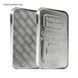 1 oz Credit Suisse Silver Bar .999 Fine (Secondary Market)