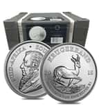 Monster Box of 500 - 2018 South Africa 1 oz Silver Krugerrand BU (20 Roll, Tube, Lot of 25)