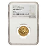 1915 S $2.5 Panama Pacific Exposition Commemorative Gold Coin NGC UNC Details