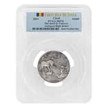 2021 Chad 2 oz Silver Mermaid & Unicorn Coin PCGS MS 70 FDOI Antiqued High Relief - Mythical Creatures