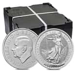 Monster Box of 500 - 2027 Great Britain 1 oz Silver Britannia Coin BU