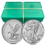 Monster Box of 500 - 2027 1 oz Silver American Eagle $1 Coin BU