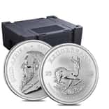 Monster Box of 500 - 2019 South Africa 1 oz Silver Krugerrand BU (20 Roll, Tube, Lot of 25)