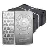 Monster Box of 50 - 10 oz Royal Canadian Mint (RCM) .9999 Fine Silver Bar (Sealed)