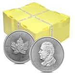 Monster Box of 500 - 2027 1 oz Canadian Silver Maple Leaf Coin BU