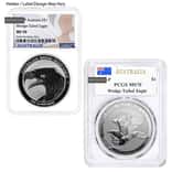 1 oz Silver Australian Wedge-Tailed Eagle NGC/PCGS MS 70 (Random Year)