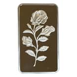 NO ASSAY - 100 Gram PAMP Suisse Rosa Silver Bar .999 Fine