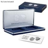 NO COIN - 2024-S Morgan and Peace Silver Dollar Reverse Proof 2-Coin Set (OEM Box & COA)