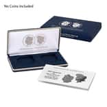 NO COIN - 2025-S Morgan and Peace Silver Dollar Reverse Proof 2-Coin Set (OEM Box & COA)