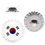 2022 Chad 6 gram World Landmarks - South Korea Bottle Cap Proof Silver Coin .999 Fine (In Cap)