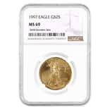 1997 1/2 oz $25 Gold American Eagle NGC MS 69