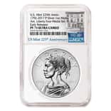2017 P 1 oz American Liberty Reverse Proof Silver Medal NGC PF 70 ER - 225th Anniversary