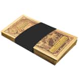 Pack of 100 - 1/4 Florida Goldback 1/4000 oz 24K Gold Foil Aurum Note