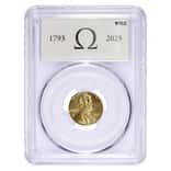 2025 Gold Lincoln Penny 1 Cent Omega Privy Mark PCGS