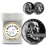 $10 Face Value Franklin Half Dollars 90% Silver 20-Coin Roll (Proof)