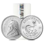 Roll of 25 - 2026 South Africa 1 oz Silver Krugerrand Coin BU