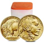 Roll of 20 - 2026 1 oz Gold American Buffalo $50 Coin BU