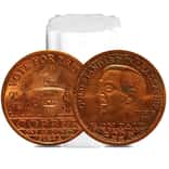 Tube of 20 - 2008 1 oz AV NORFED Liberty Ron Paul Copper Round .999 Fine