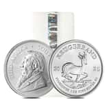 Roll of 25 - 2025 South Africa 1 oz Silver Krugerrand BU