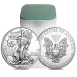 Roll of 20 - 2016 1 oz Silver American Eagle $1 Coin BU (Lot, Tube of 20)