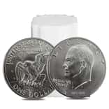 Roll of 20 - 1971-1976 40% Silver Eisenhower Dollar BU (Random Year)