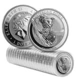 Roll of 20 - 2015 Australian 1 oz Silver Koala Coins