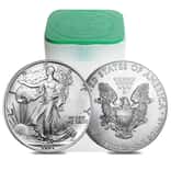 Roll of 20 - 1991 1 oz Silver American Eagle $1 Coin BU