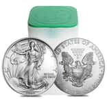 Roll of 20 - 1992 1 oz Silver American Eagle $1 Coin BU (Lot, Tube of 20)