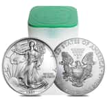 Roll of 20 - 1997 1 oz Silver American Eagle $1 Coin BU (Lot, Tube of 20)