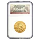 2007 W 1/2 oz $10 First Spouse - Martha Washington Gold Coin NGC MS 70