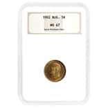 1902 Russia 5 Roubles Nicholas II Gold Coin NGC MS 67